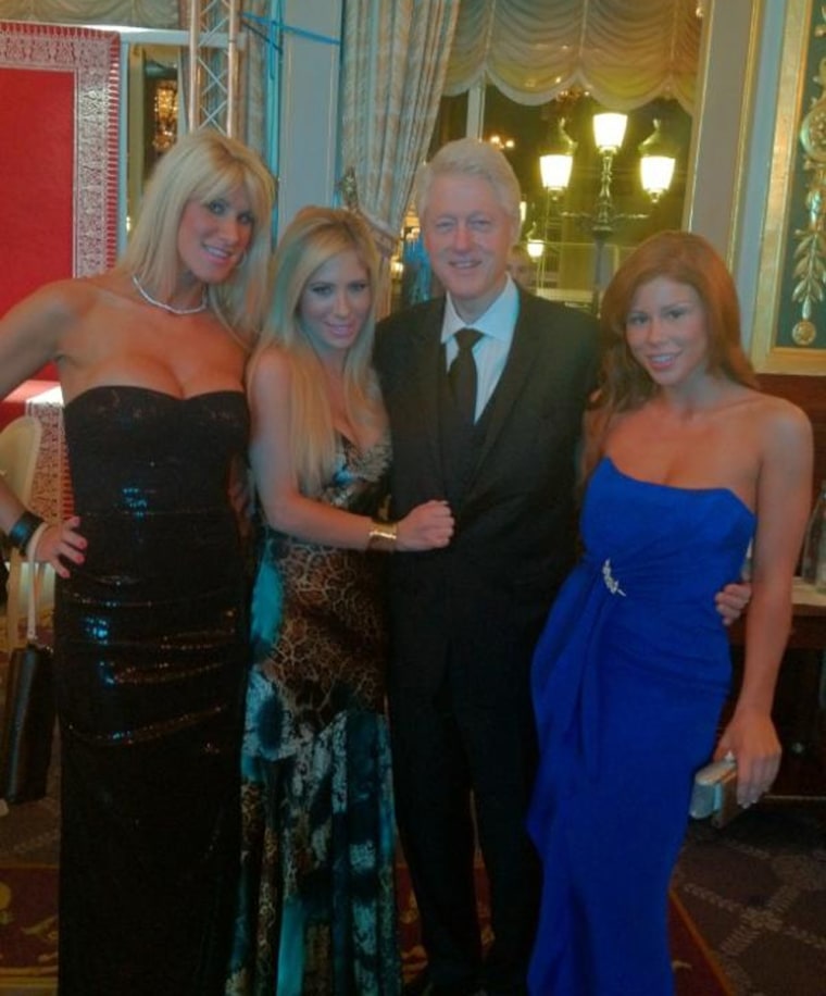 Bill Clinton Poses With Porn Stars At Monaco Gala Bill Clinton Poses With Porn Stars At Monaco Gala