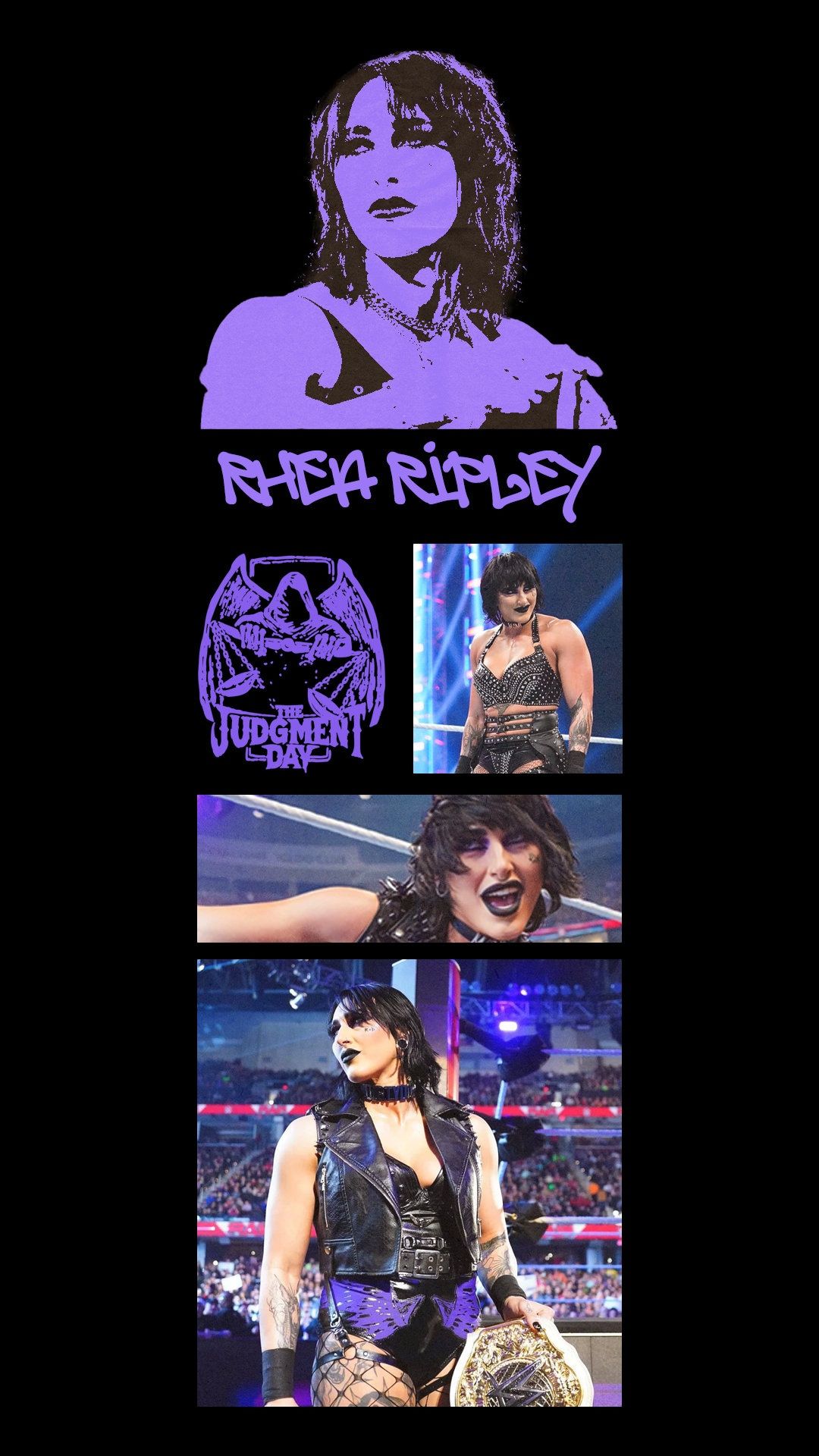 Celebtgcaptionsextras You Become Rhea Ripley