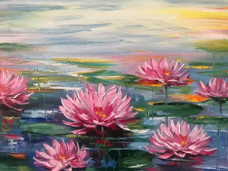 Claude Monet Painting On Canvas Water Lilies Wall Art Lotus Etsy Claude Monet Painting On Canvas Water Lilies Wall Art Lotus Etsy