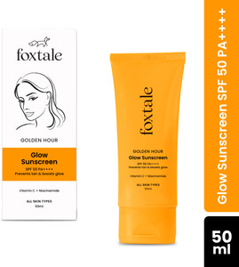 Foxtale Spf 50 Vitamin C Glow Sunscreen With Pa Niacinamide Foxtale Spf 50 Vitamin C Glow Sunscreen With Pa Niacinamide