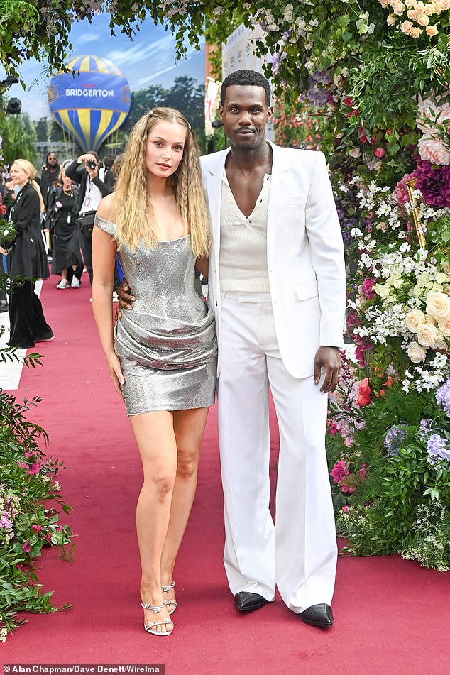 Hannah Dodd Puts On A Very Leggy Display In Metallic Silver Minidress Hannah Dodd Puts On A Very Leggy Display In Metallic Silver Minidress