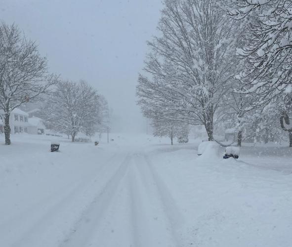 In East Aurora Plows And Snowblowers Struggle With 22 Inches Of Wet Snow In East Aurora Plows And Snowblowers Struggle With 22 Inches Of Wet Snow