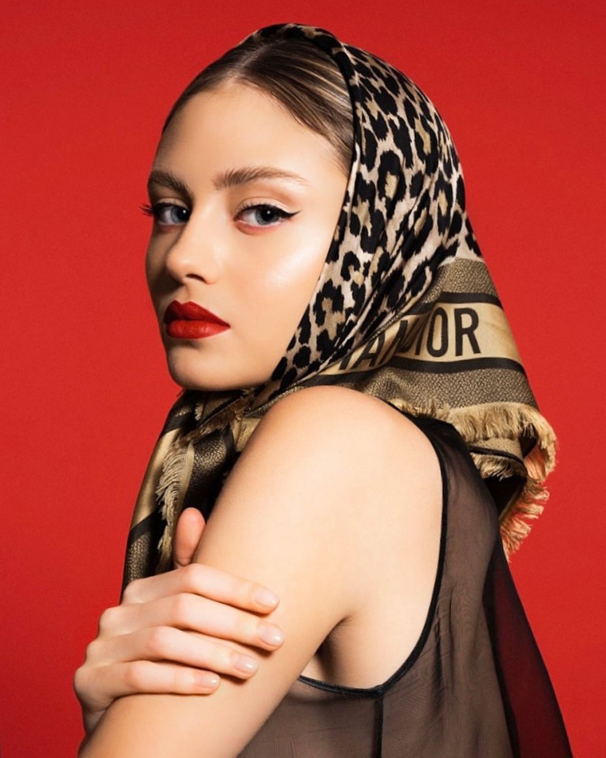 Leni Klum Dior Beauty Campaign 2023 Celebmafia