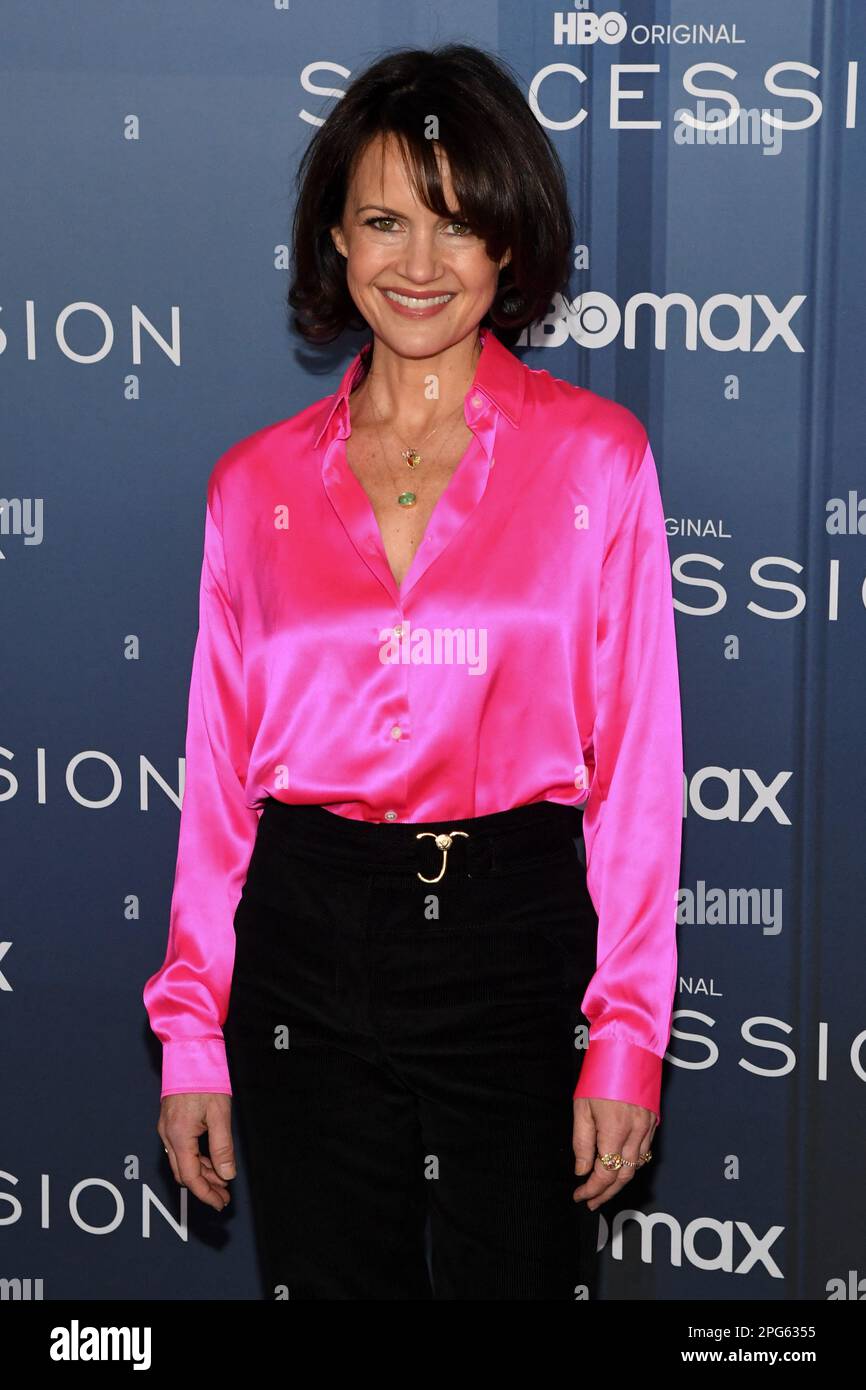 New York Usa 20Th Mar 2023 Carla Gugino Attends Hbo S Succession New York Usa 20Th Mar 2023 Carla Gugino Attends Hbo S Succession