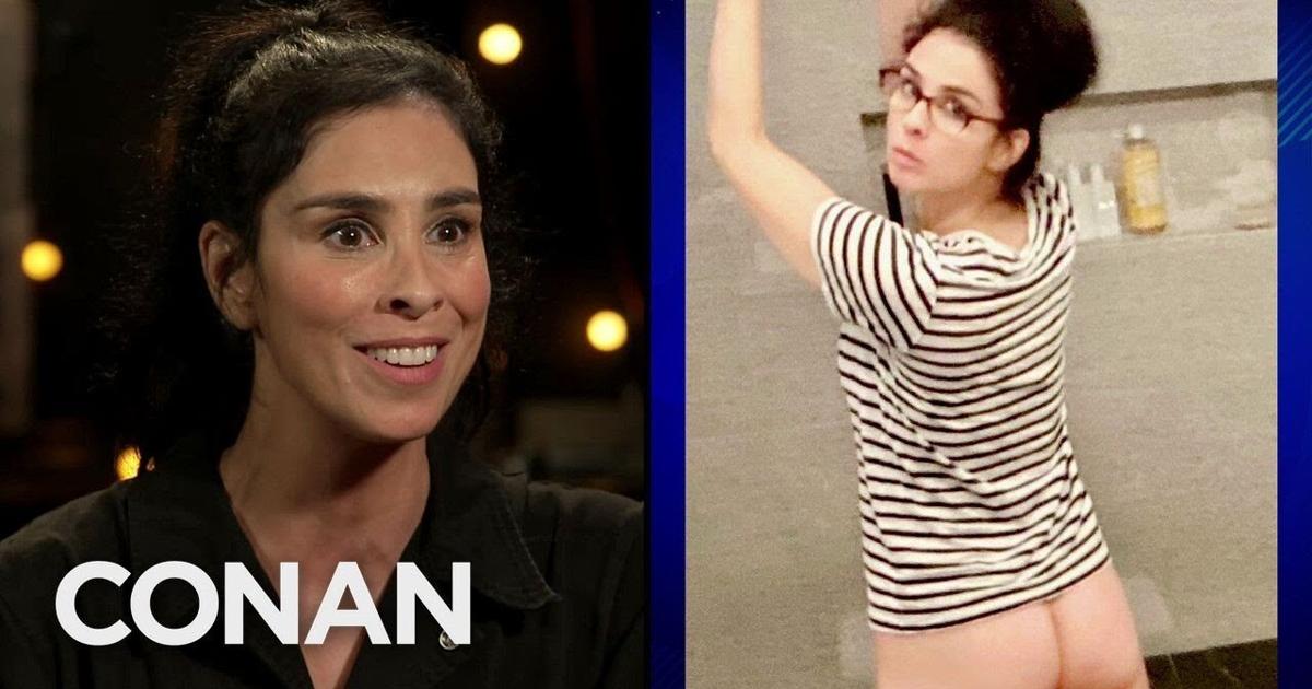 Sarah Silverman Is Using Her Butt To Get Podcast Subscribers Conan On Sarah Silverman Is Using Her Butt To Get Podcast Subscribers Conan On